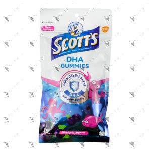 Scott's DHA Gummies 15s Blackcurrent