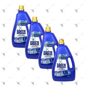 Breeze Liquid Detergent 3.6kg AntiBacterial and Colour Protect (1Carton=4Bottle)