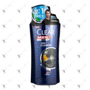 Clear Men Shampoo 650ml + 450ml Deep Cleanse