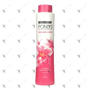 Pond's Dreamflower Fragrant Talc 400g Pink Lily