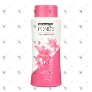 Pond's Dreamflower Fragrant Talc 200g Pink Lily