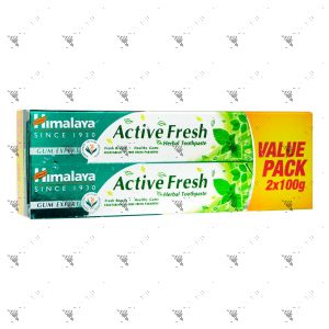 Himalaya Toothpaste 2x100g Active Fresh