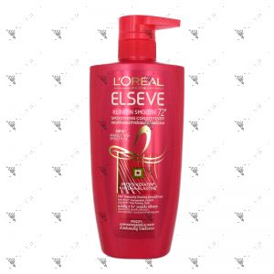 L'Oreal Paris Elseve Keratin Smooth 72Hr Perfecting Conditioner 450ml