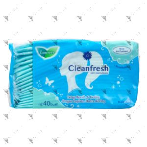 Laurier Cleanfresh Slim Pantyliner 40s Non-Perfumed 