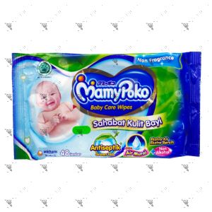 Mamypoko Baby Care Wipes 48s Green Tea Non Fragrance