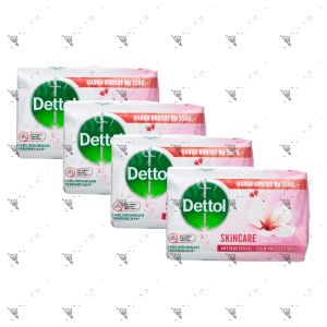 Dettol Anti-Bacterial Soap (4x100g) Skin Care