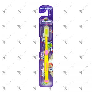 Kodomo Kids Toothbrush Soft Regular 1s (Assorted Colors)