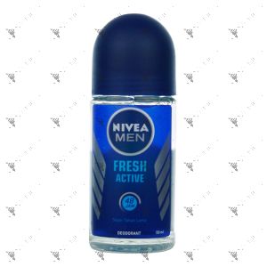 Nivea Men Roll-On Deodorant 50ml Fresh Active