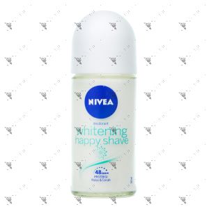 Nivea Roll-On Deodorant 50ml Whitening Happy Shave