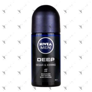 Nivea Deodorant Roll On 50ml Men Segar & Kering