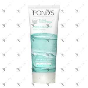 Pond's Clear Solution Mineral Clay Face Cleanser Oil Control 90g