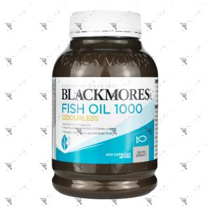 BlackMores Odourless Fish Oil 1000mg 400 Capsules