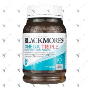 BlackMores Omega Triple Super Strength Fish Oil 150 Capsules