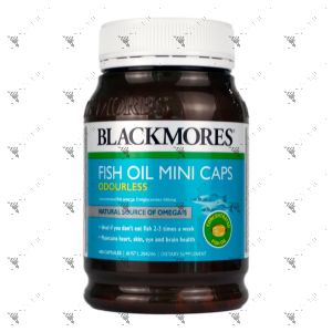 BlackMores Odourless Fish Oil Mini 400 Capsules