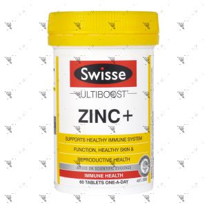 Swisse Ultiboost Zinc+ 60 Tablets