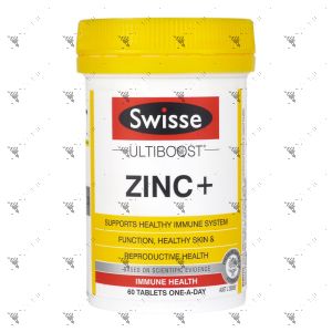 Swisse Ultiboost Zinc+ 60 Tablets