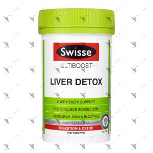 Swisse Ultiboost Liver Detox 200 Tablets