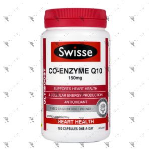 Swisse Ultiboost Co-Enzyme Q10 150mg 180 Tablets