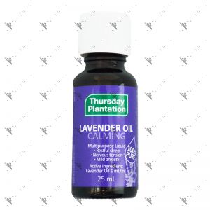 Thursday Plantation Lavender Oil Calming 25ml