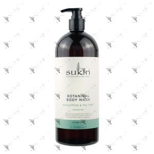 Sukin Botanical Bodywash 1L Eucalyptus & Tea Tree