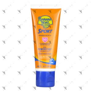 Banana Boat Sport Sunscreen Lotion SPF50+ UVA/UVB Tube 40g