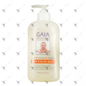 Gaia Natural Baby Bath & Body Wash 500ml