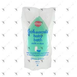 Johnson's Baby Bath Refill 600ml Milk