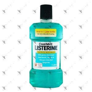 Listerine Antiseptic Mouthwash 1L Cool Mint