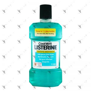 Listerine Antiseptic Mouthwash 1L Cool Mint