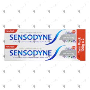 Sensodyne Toothpaste Twin Pack (100gx2) Gentle Whitening