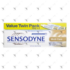 Sensodyne Toothpaste 100gx2 Multi Care