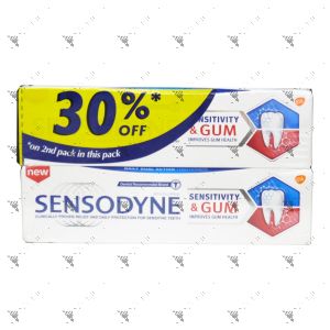 Sensodyne Toothpaste 100gx2 Sensitivity & Gum