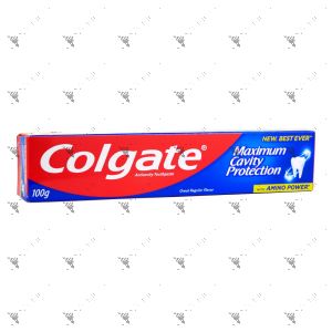 Colgate Toothpaste Maximum Cavity Protection 100g Great Regular Flavor