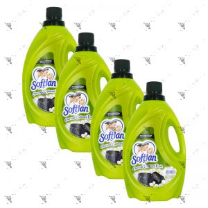 Softlan Fabric Conditioner (Green Charcoal) 3L (1Carton=4Bottle)