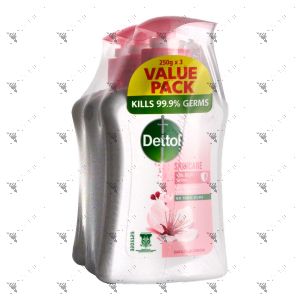 Dettol Hand Wash 250mlx3 Skincare