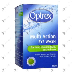 Optrex Eye Lotion With Eye Bath 110ml