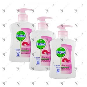 Dettol Skincare Hand Wash 250mlx3