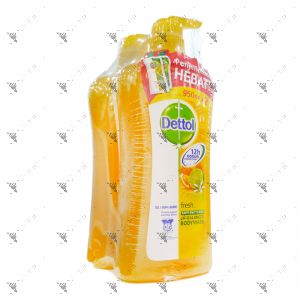 Dettol Bodywash 950mlx2 Fresh