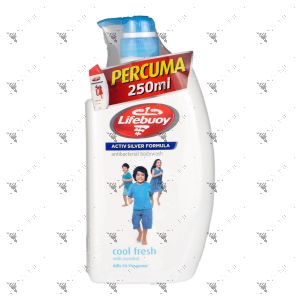 Lifebuoy Bodywash 950ml Cool Fresh + FOC 250ml Total 10