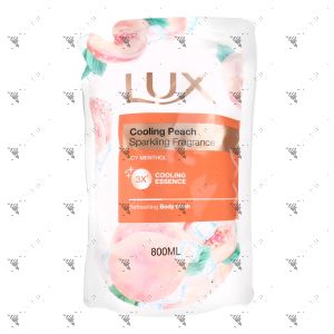 Lux Bodywash Refill 800ml Cooling Peach