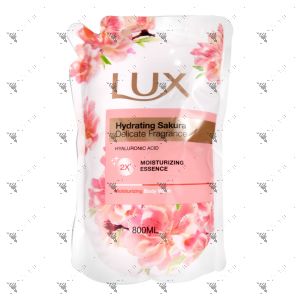 Lux Bodywash Refill 800ml Hydrating Sakura