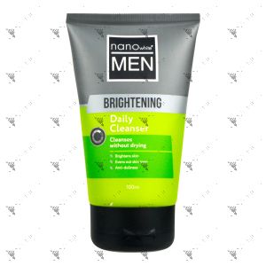 Nano White Men Brightening Daily Cleanser 100ml