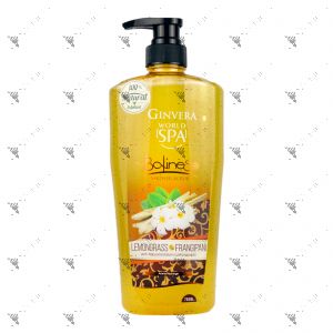Ginvera World Spa Bolinese Shower Scrub 750ml Lemongrass and Frangipani