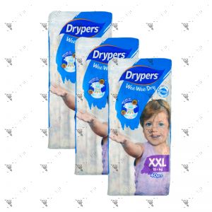 Drypers Wee Wee Dry XXL 40s (1Carton=3pack)