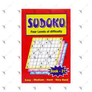 Sudoku Four Levels of Difficulty Book 21