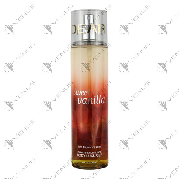 Sweet vanilla sales body splash