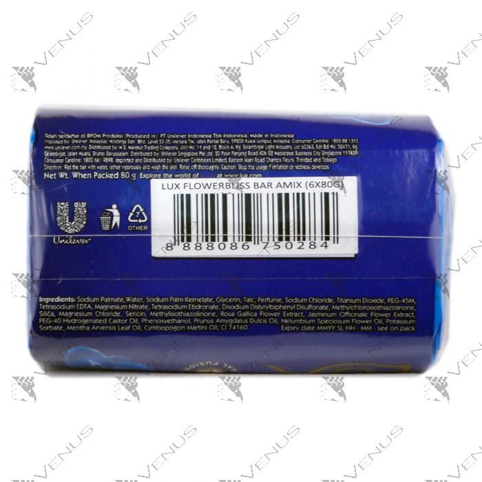 LUX Soap Bar Mix 80gx6