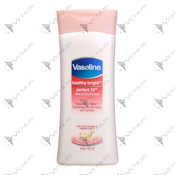 Vaseline healthy hot sale white perfect 10