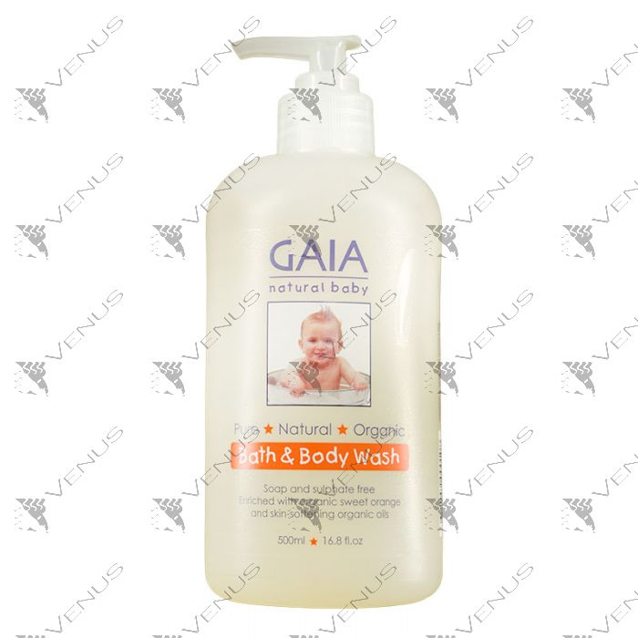 Gaia natural baby hair & body wash 500ml deals