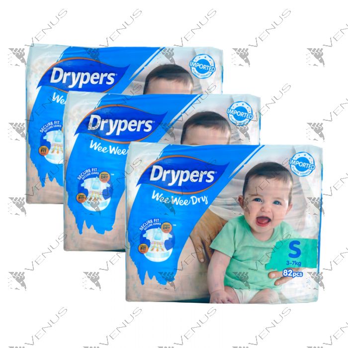 Drypers wee wee cheap dry size s